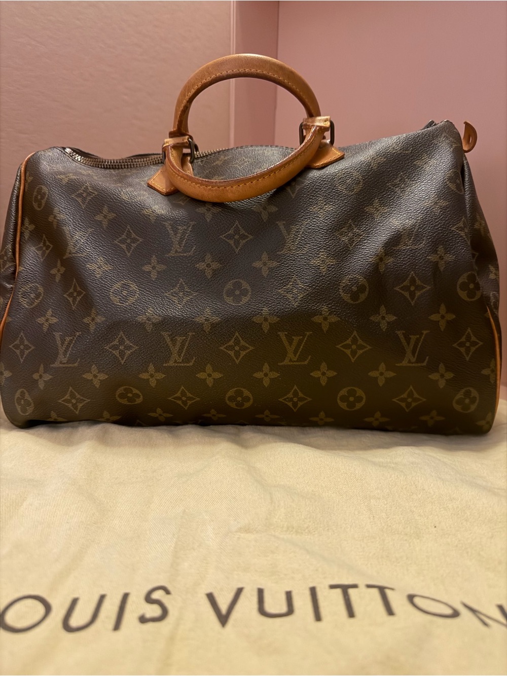Louis Vuitton vintage speedy 35 - Picture 2 of 11